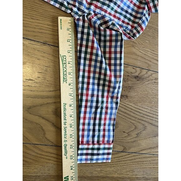 IZOD Boy's 2 Piece Cable Knit Sweater with Multi Color Button Up Shirt Sz: 6/7 - Picture 16 of 16